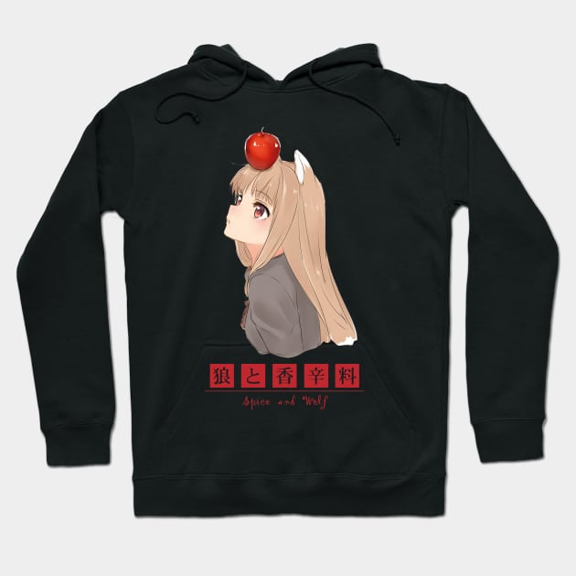 Spice and Wolf Hoodie by Tazlo